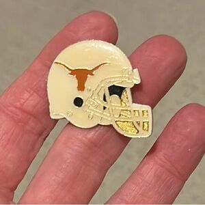 University of Texas UT Longhorns Vintage Helmet Lapel Jacket Pin
